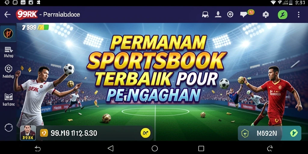 Tampilan utama 99RK dengan beragam taruhan olahraga.