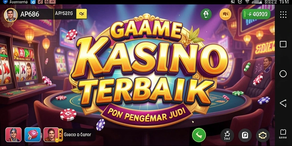 Tampilan gameplay menarik dari AP686 yang penuh warna.