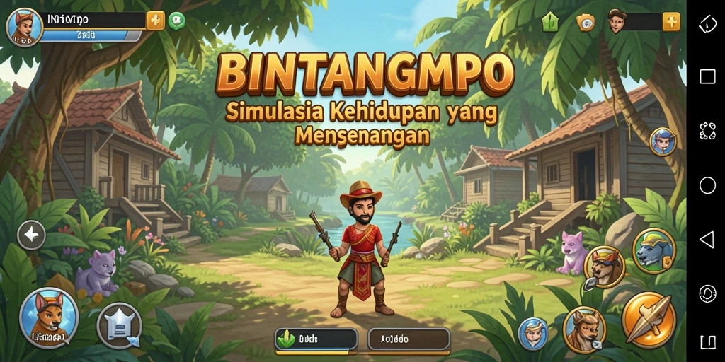 Tampilan gameplay <strong>BINTANGMPO</strong> yang menarik dan interaktif.