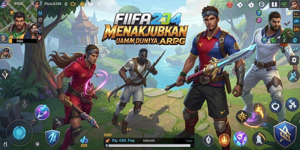 Gameplay seru menunjukkan pertempuran menegangkan di dunia ARPG.