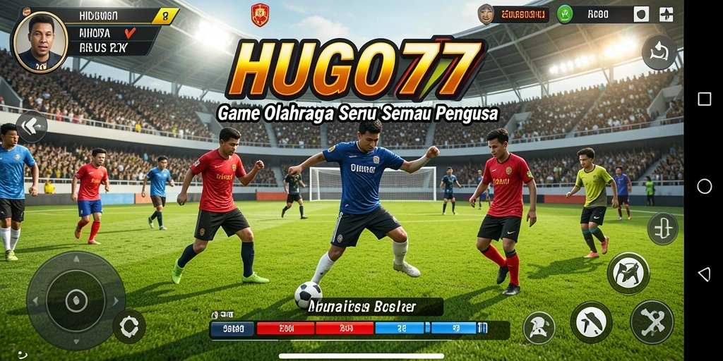 Tampilan menarik dari permainan olahraga HUGO77 dengan aksi seru.