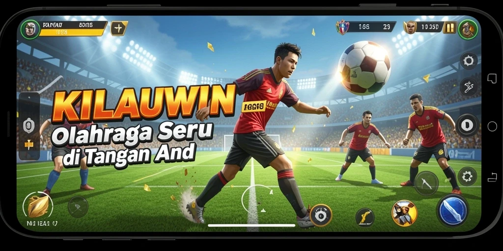 Gameplay seru KILAUWIN dengan berbagai cabang olahraga.
