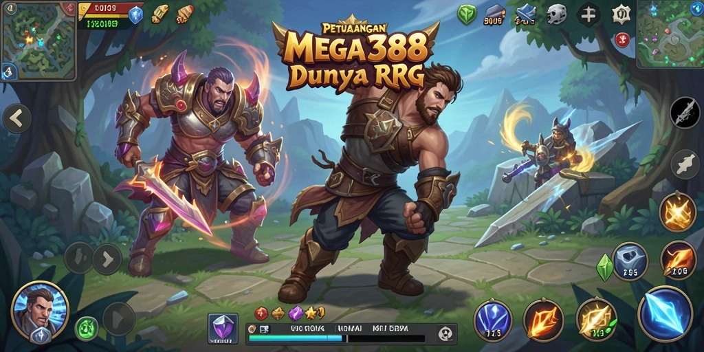 Tampilan gameplay seru dan mendalam dari MEGA388 RPG.
