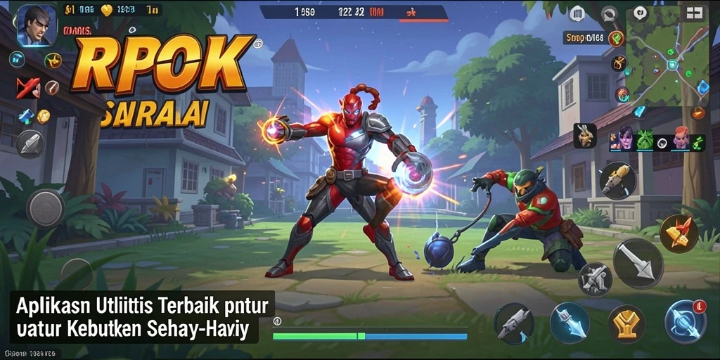 Tampilan aplikasi RPOK yang intuitif dan memudahkan pengguna.