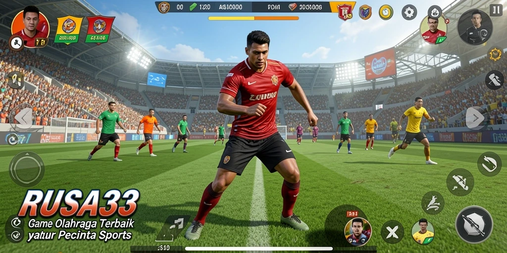 Tampilan aksi mendebarkan dalam RUSA33 dengan grafik berkualitas tinggi.