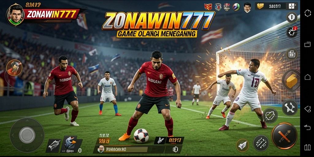 Gameplay seru dalam ZONAWIN777 yang penuh aksi olahraga.